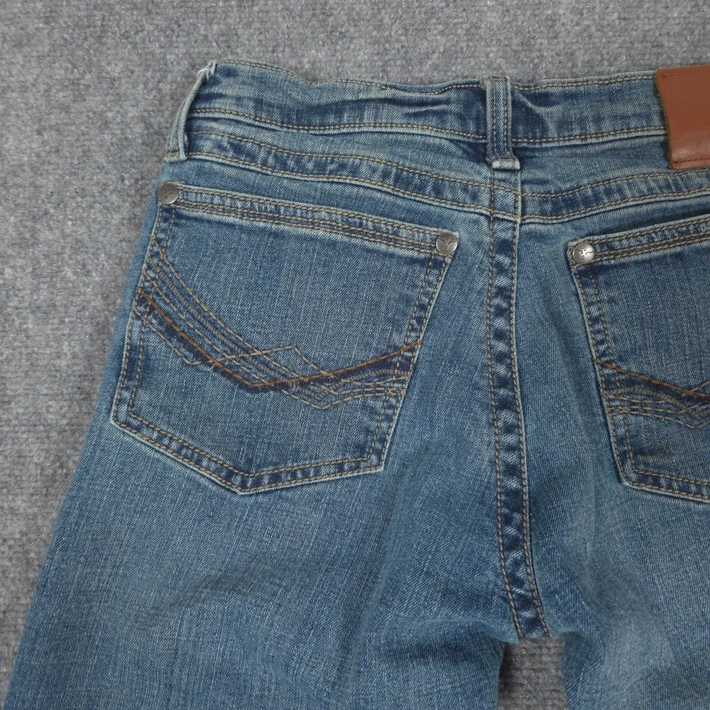 Wrangler 20X Jeans Mens 28x32 Blue Western Slim Straight Style 44 Whiskered